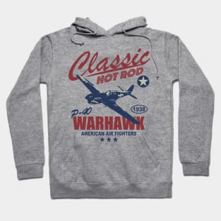 P-40 Warhawk Classic Hot Rod Hoodie